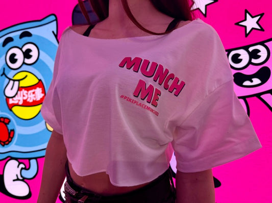 White Cropped T-Shirt